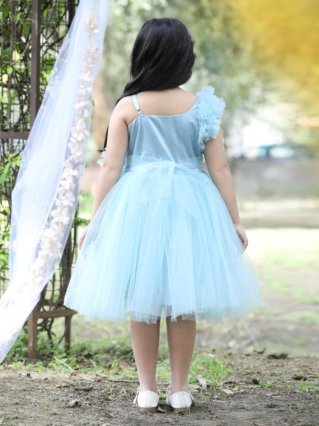 Girls Embellised Party Dress
