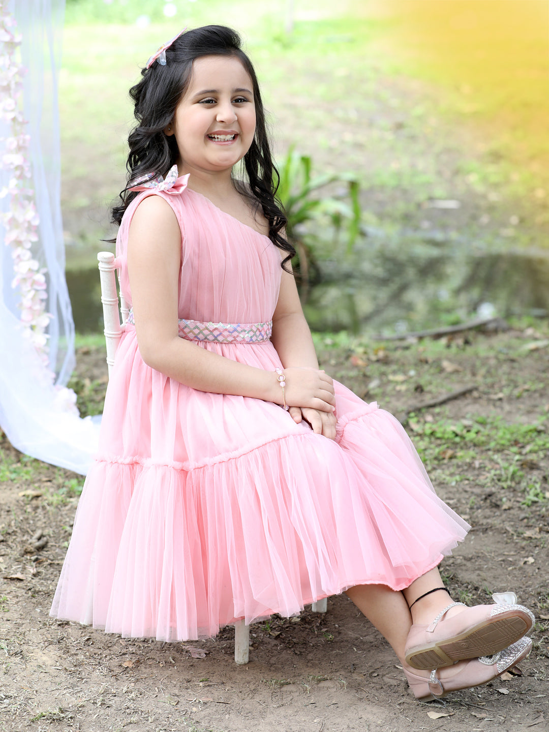 Girls Embellised Party dress