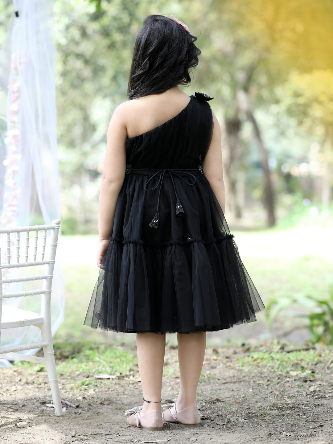 Girls Embellised Party Dress