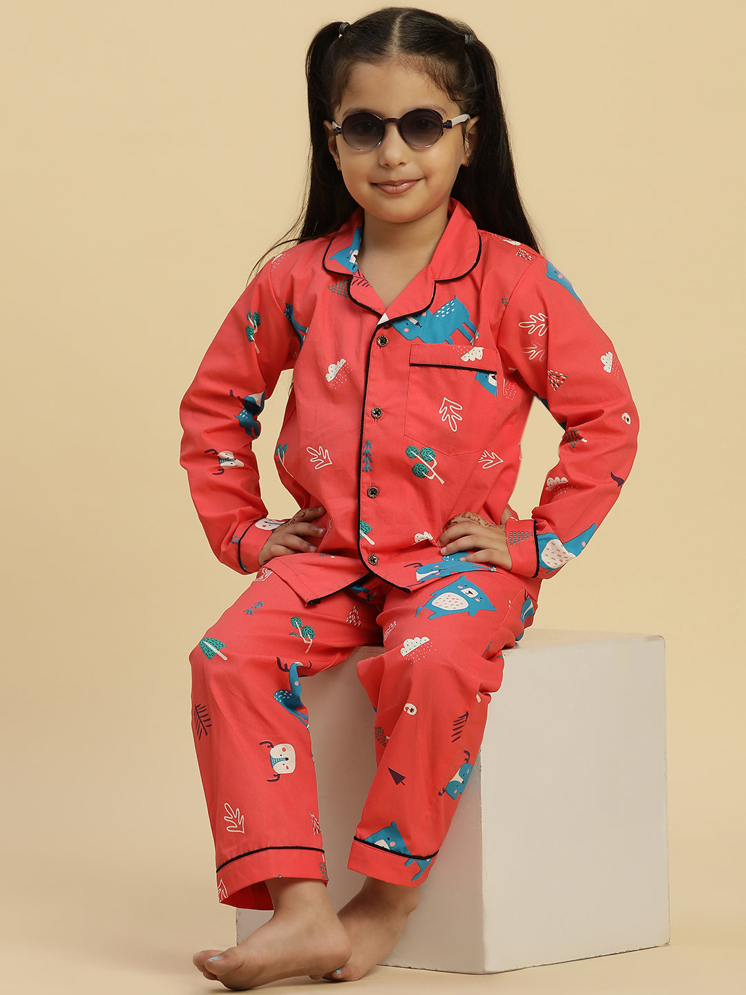 Full sleevee Night Suit for Girls