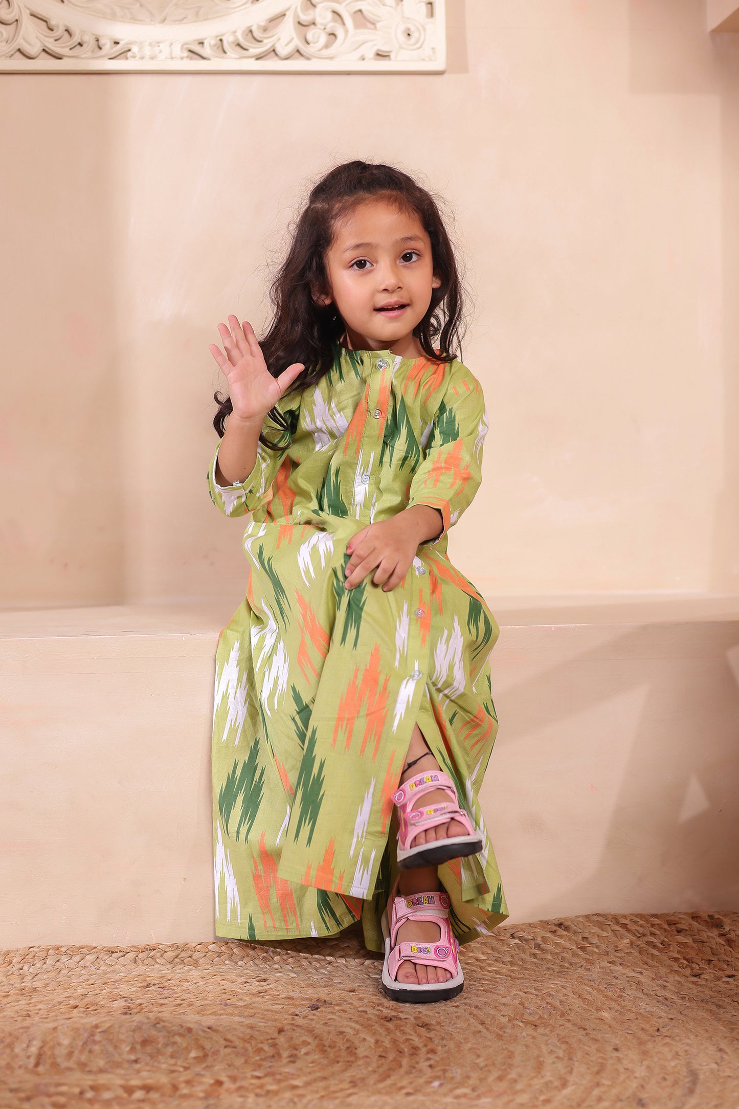 "Rang-e-Hara |Mother Daughter outfit