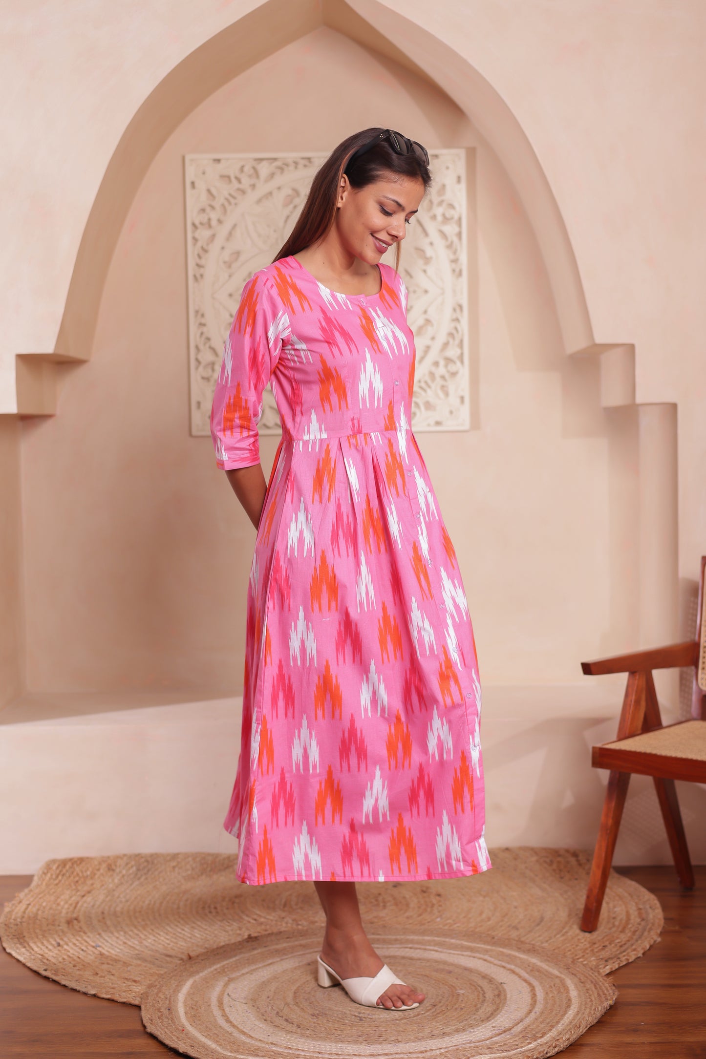 "Rang-e-Parivaar β PinkWomen Dress Outfit"