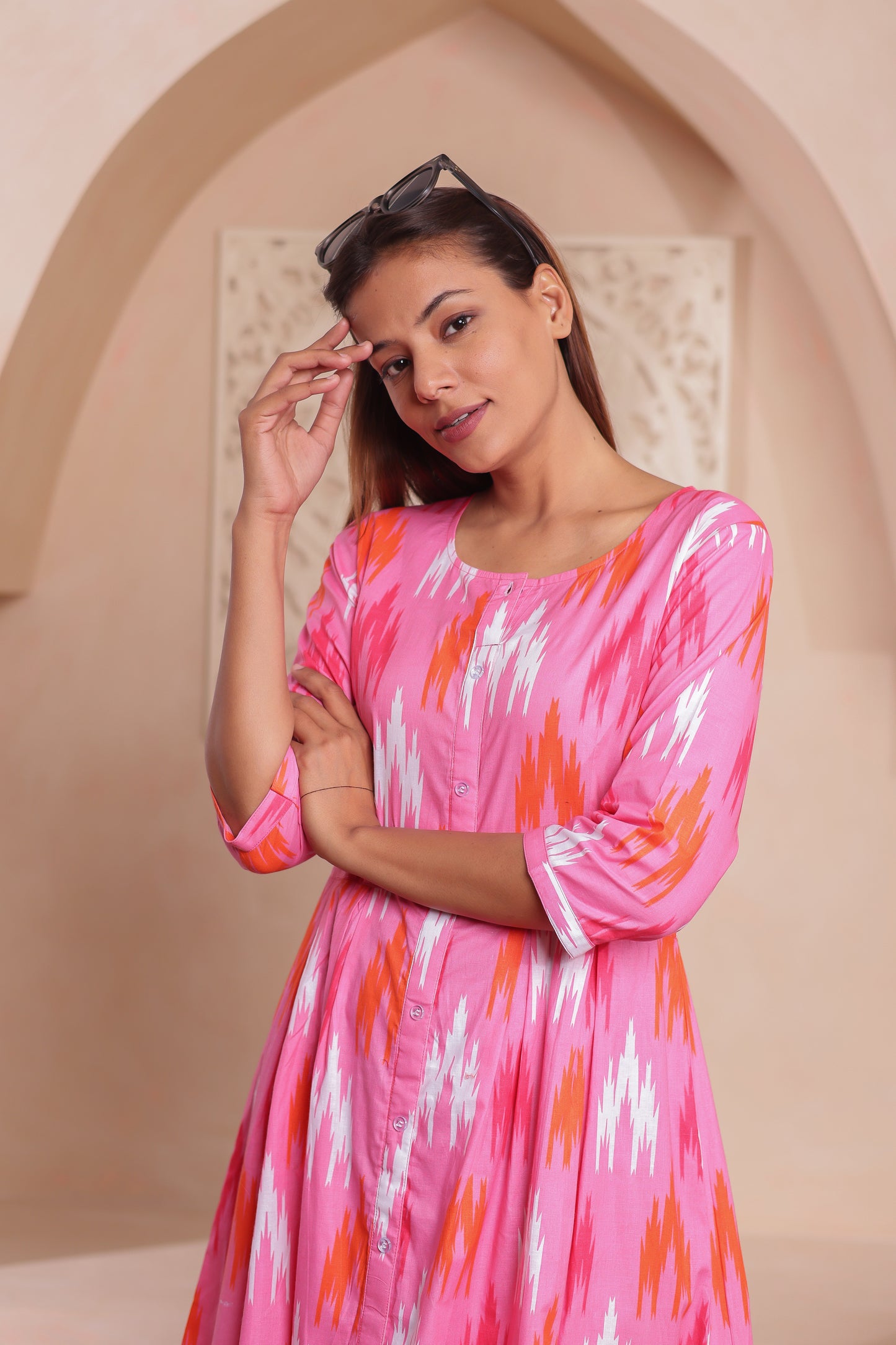 "Rang-e-Parivaar β PinkWomen Dress Outfit"