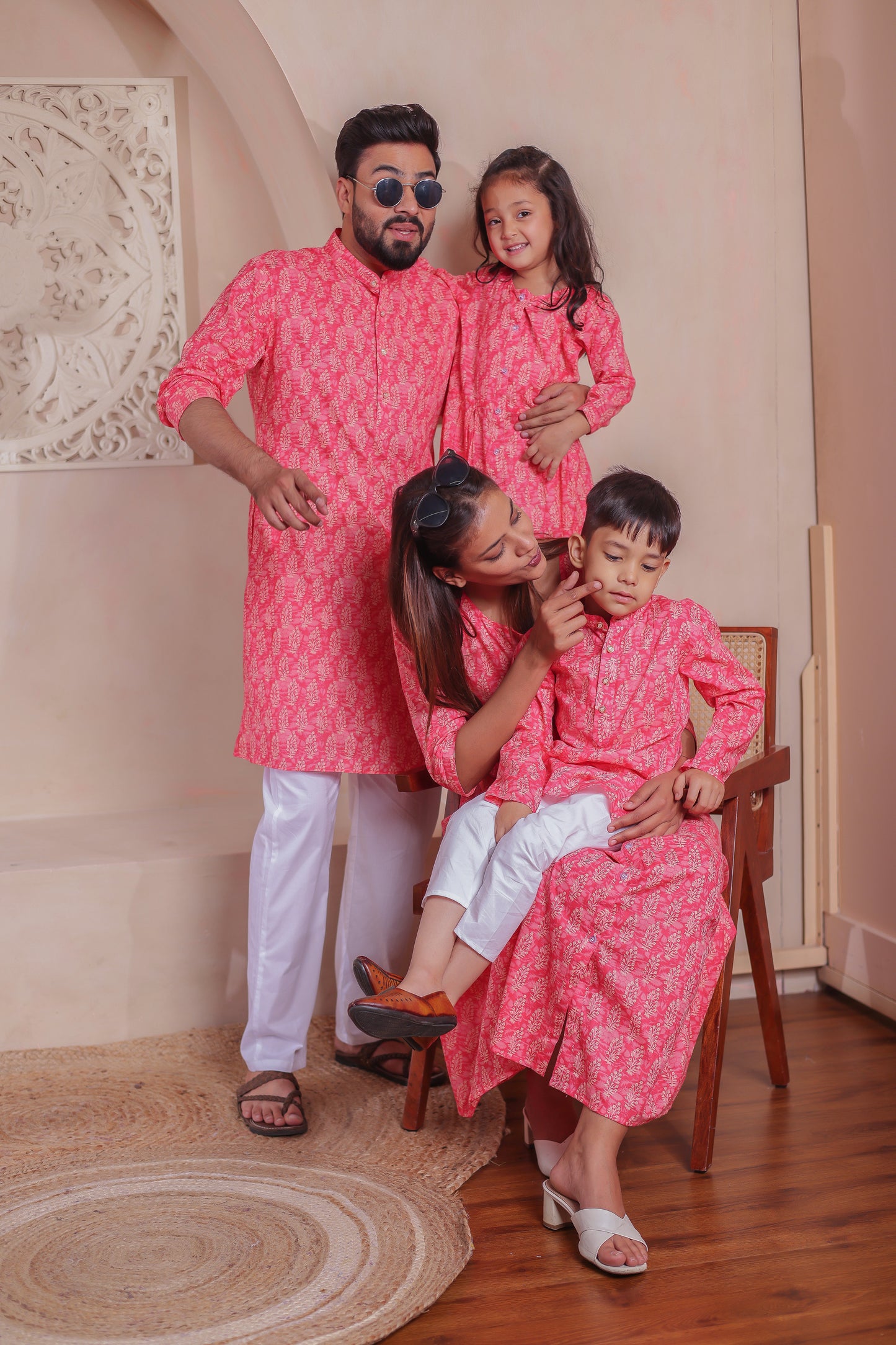 "Gulabi Utsav | Boy Kurta Pajama