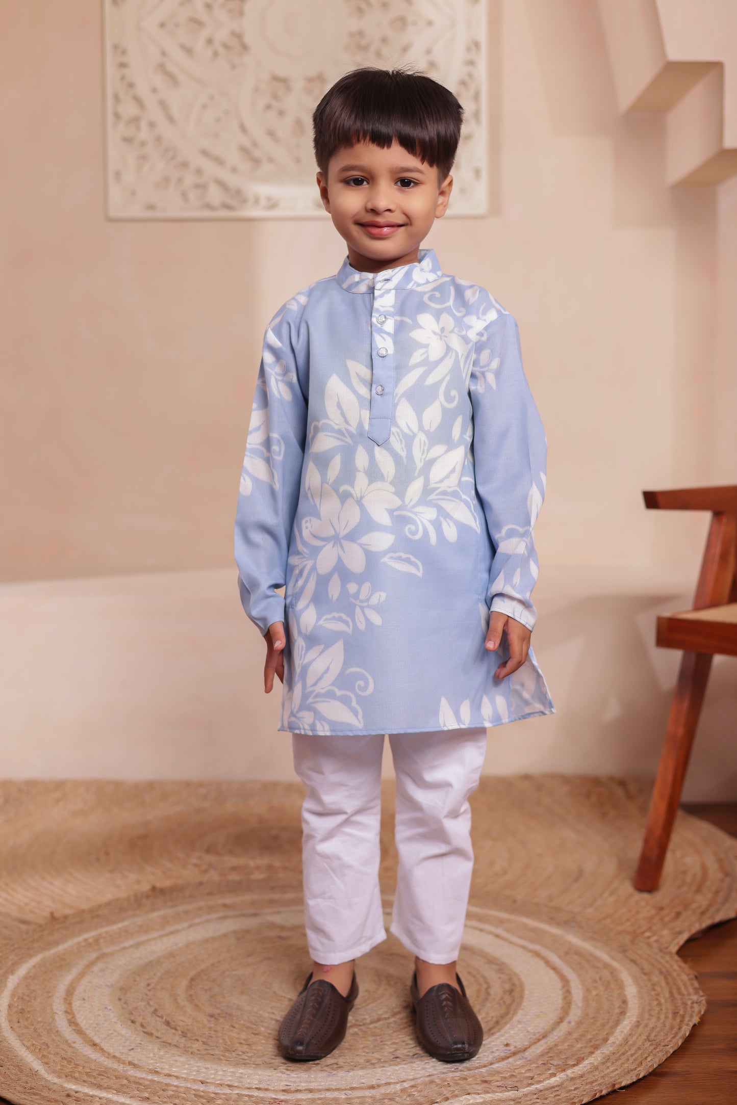 β Vibrant Floral Edition" | Boys kurta pajama Outfits