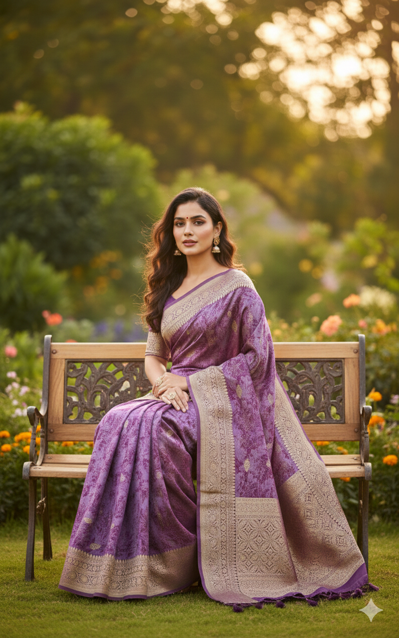 Premium Silk with Intricate Weaves