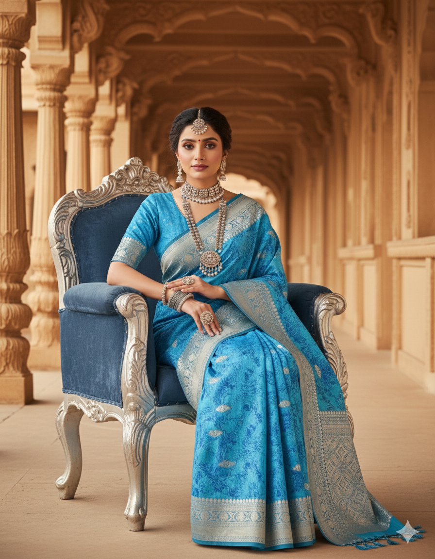 Premium Silk with Intricate Weaves