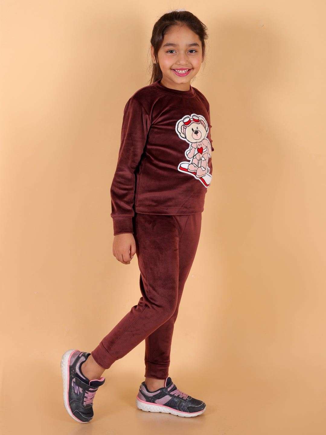 Stuffie Land stylish graphic Top and jogger set