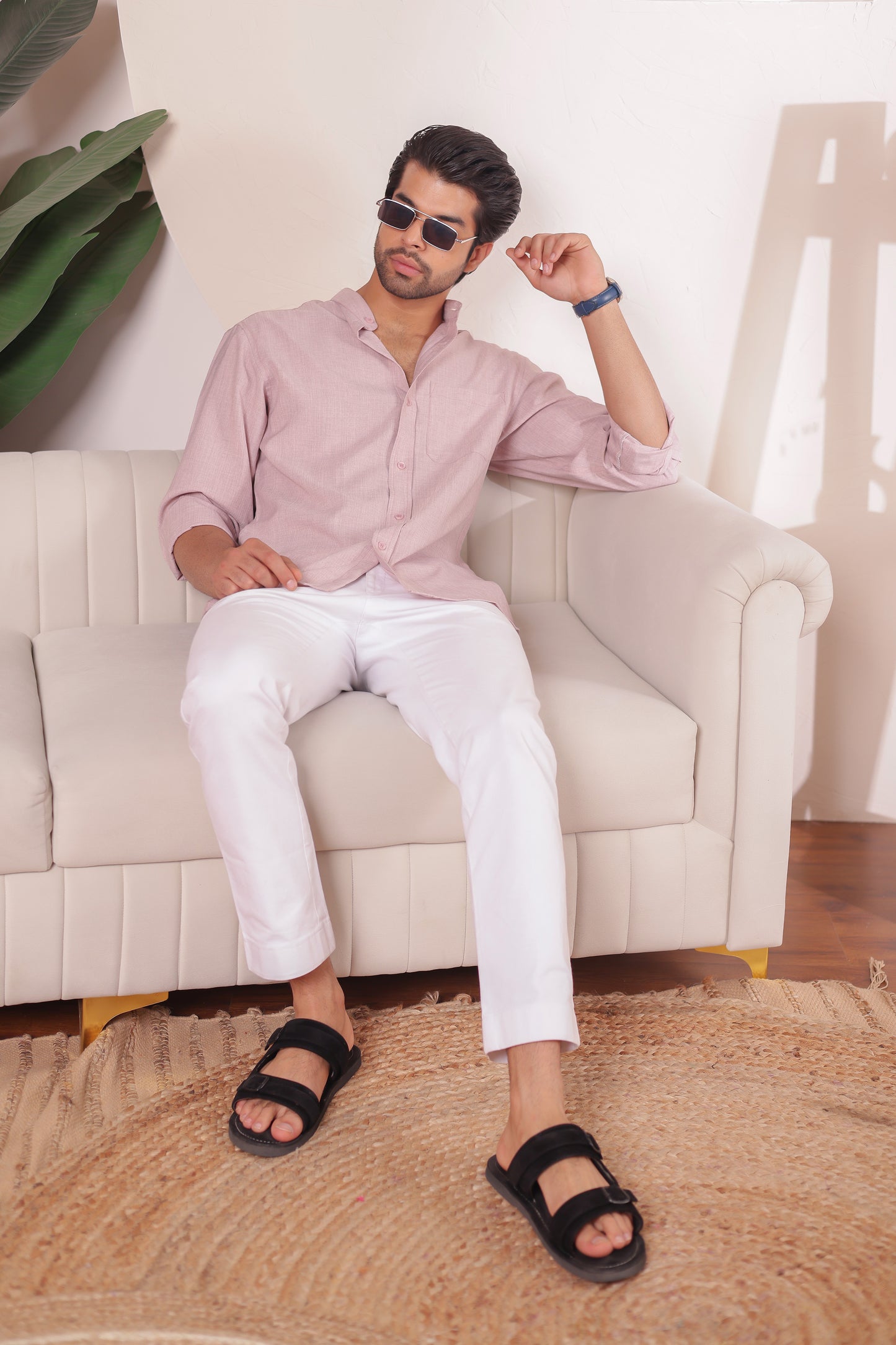 Linen shirt for Father & son combos