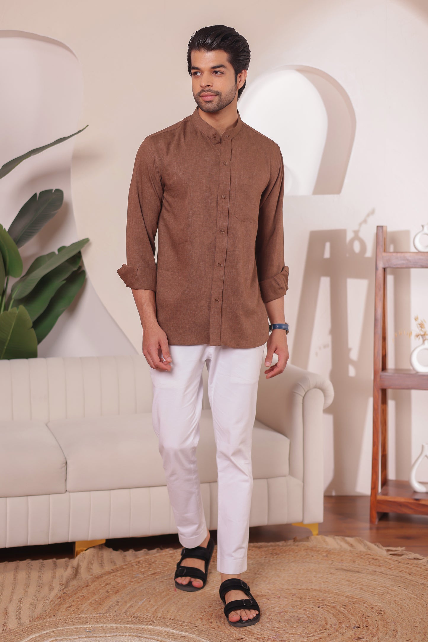 Linen shirt for Father & son combos