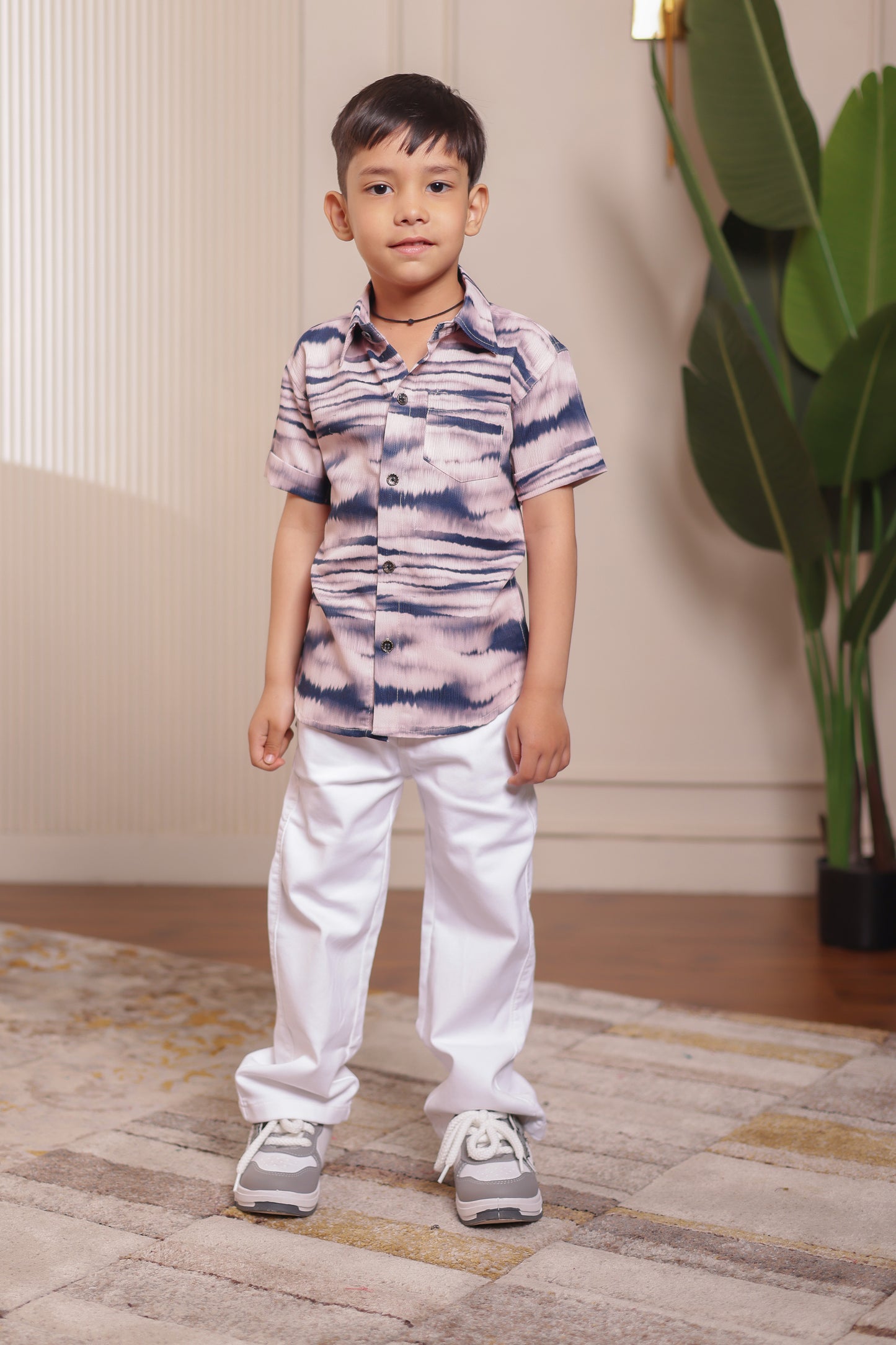 Ocean Wave | Father-Son Matching Shirt Combo