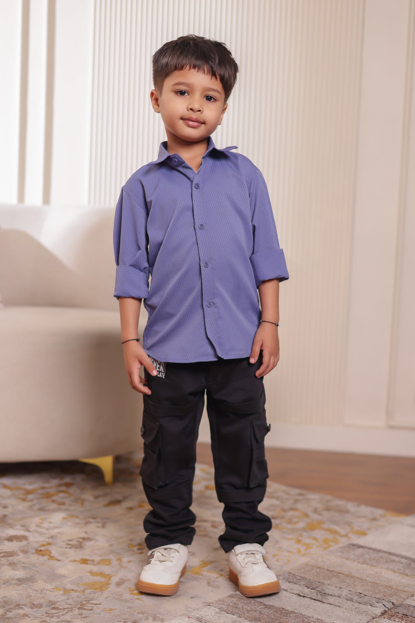 Cotton Blend shirt for Father & son combos