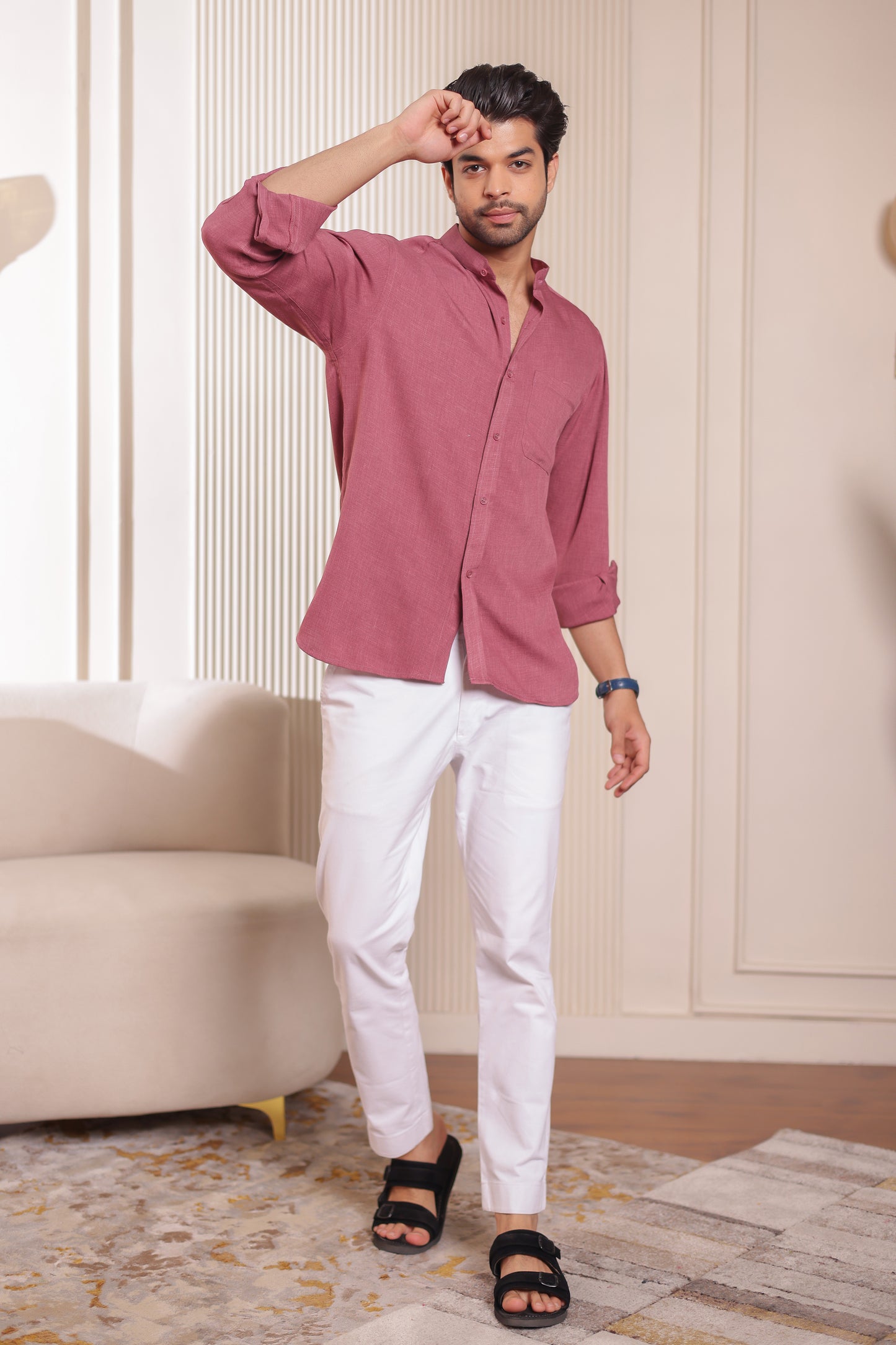 Linen shirt for Father & son combos