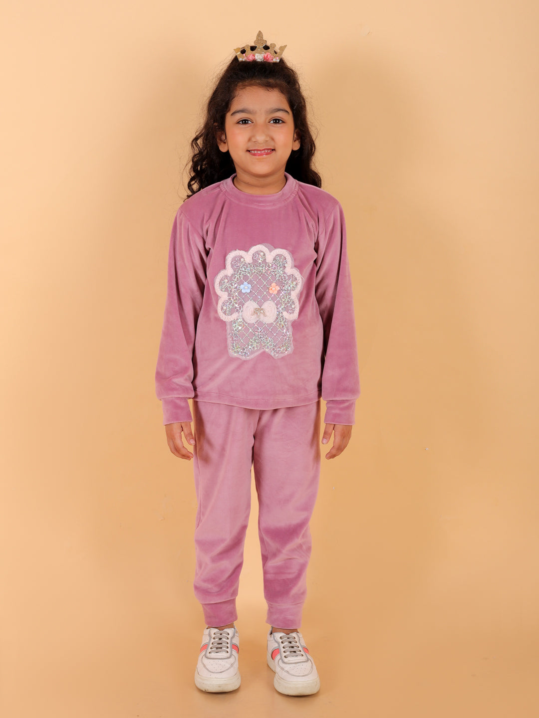 Stuffie Land stylish graphic Top and jogger set