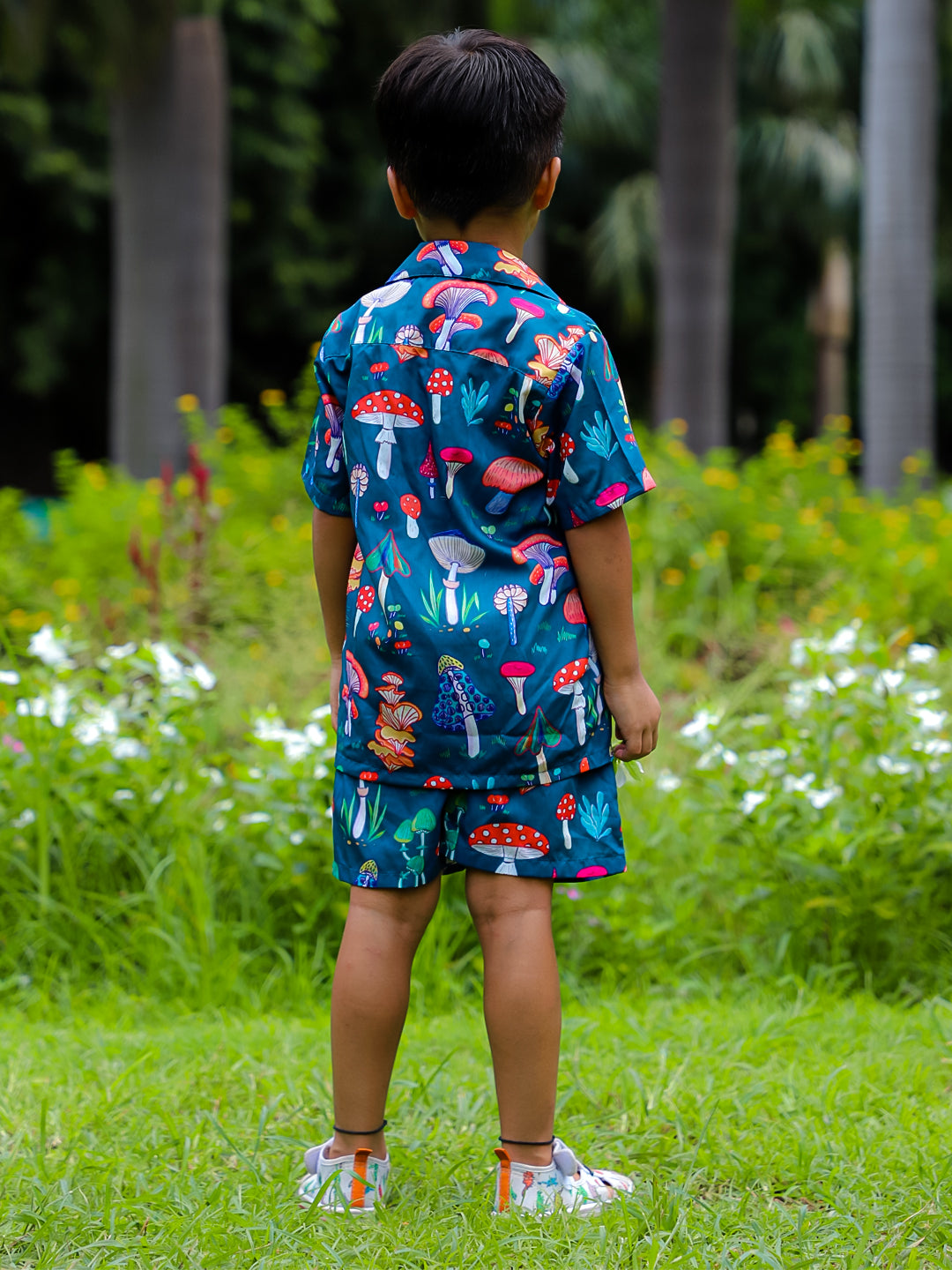 Stuffie Land Printed Boys Co-Ord Set