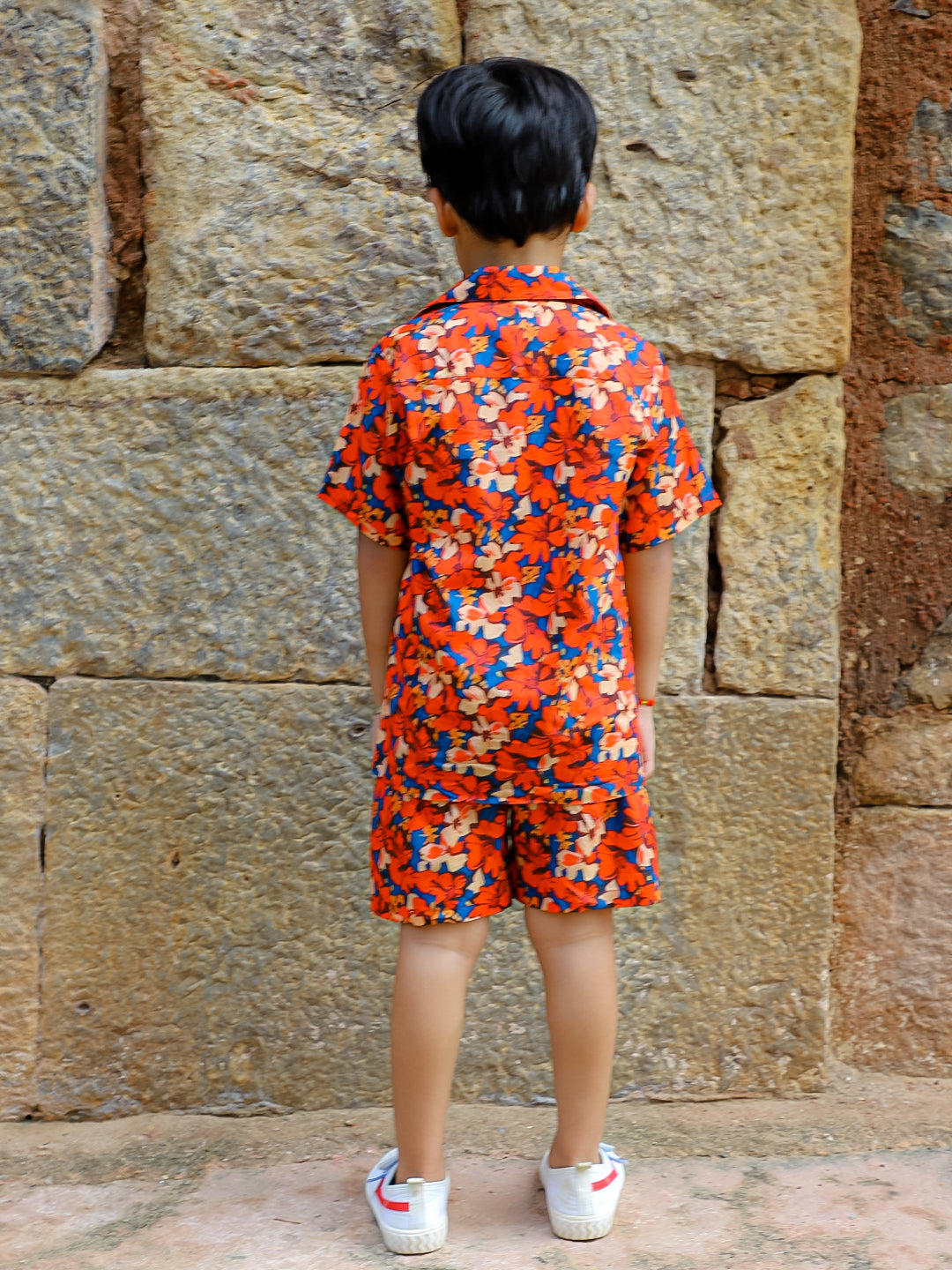 Stuffie Land Printed Boys Co-Ord Set