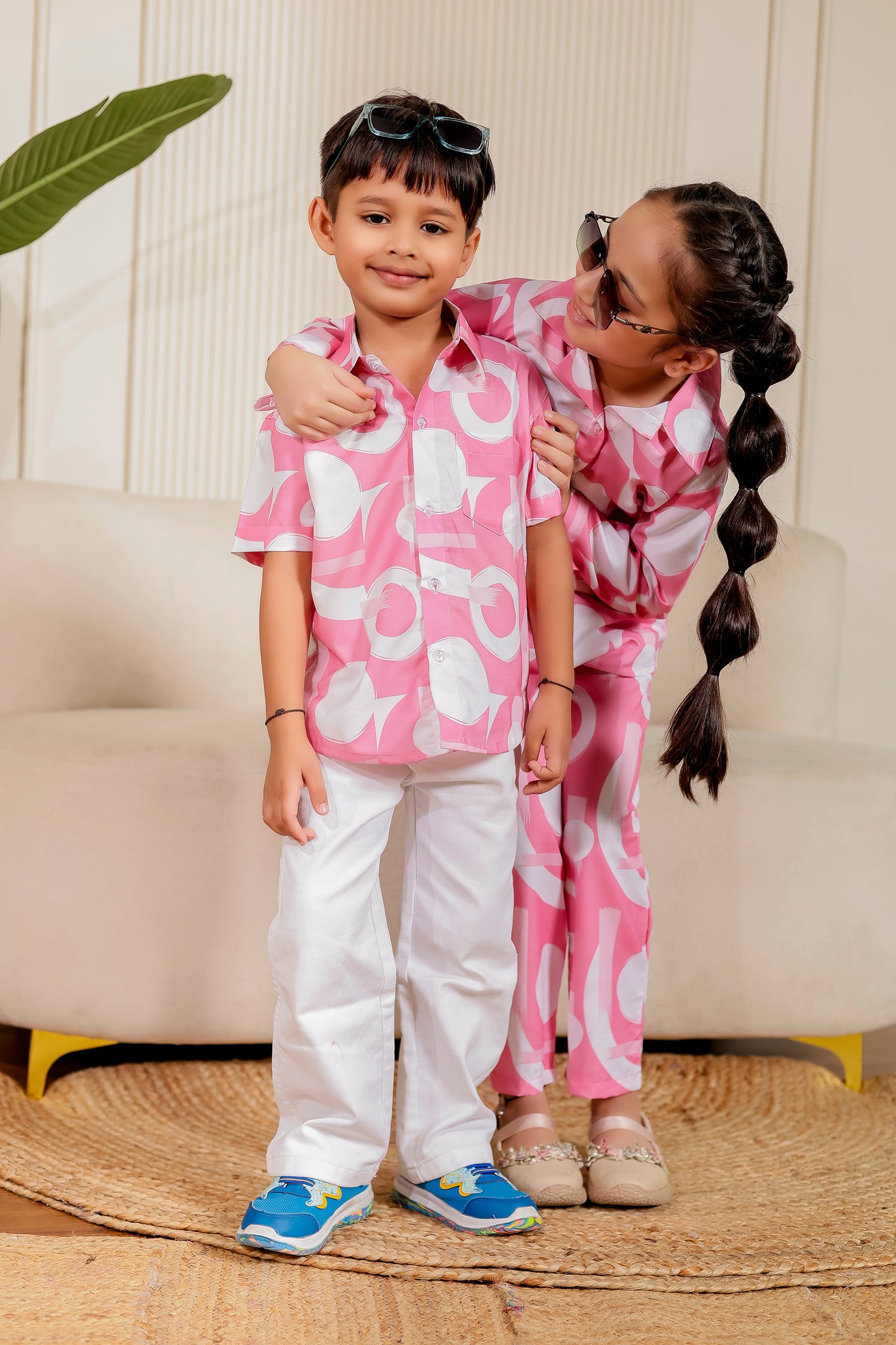 🌸 Rosy Bond | Couple Matching Outfits