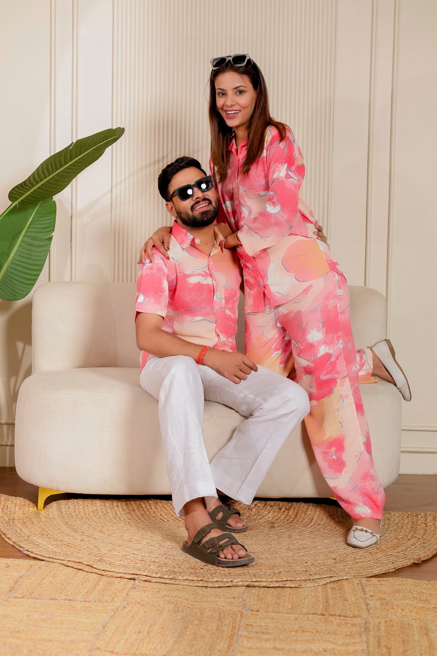 🌸 Bubblegum Bliss | Couple Matching Outfits