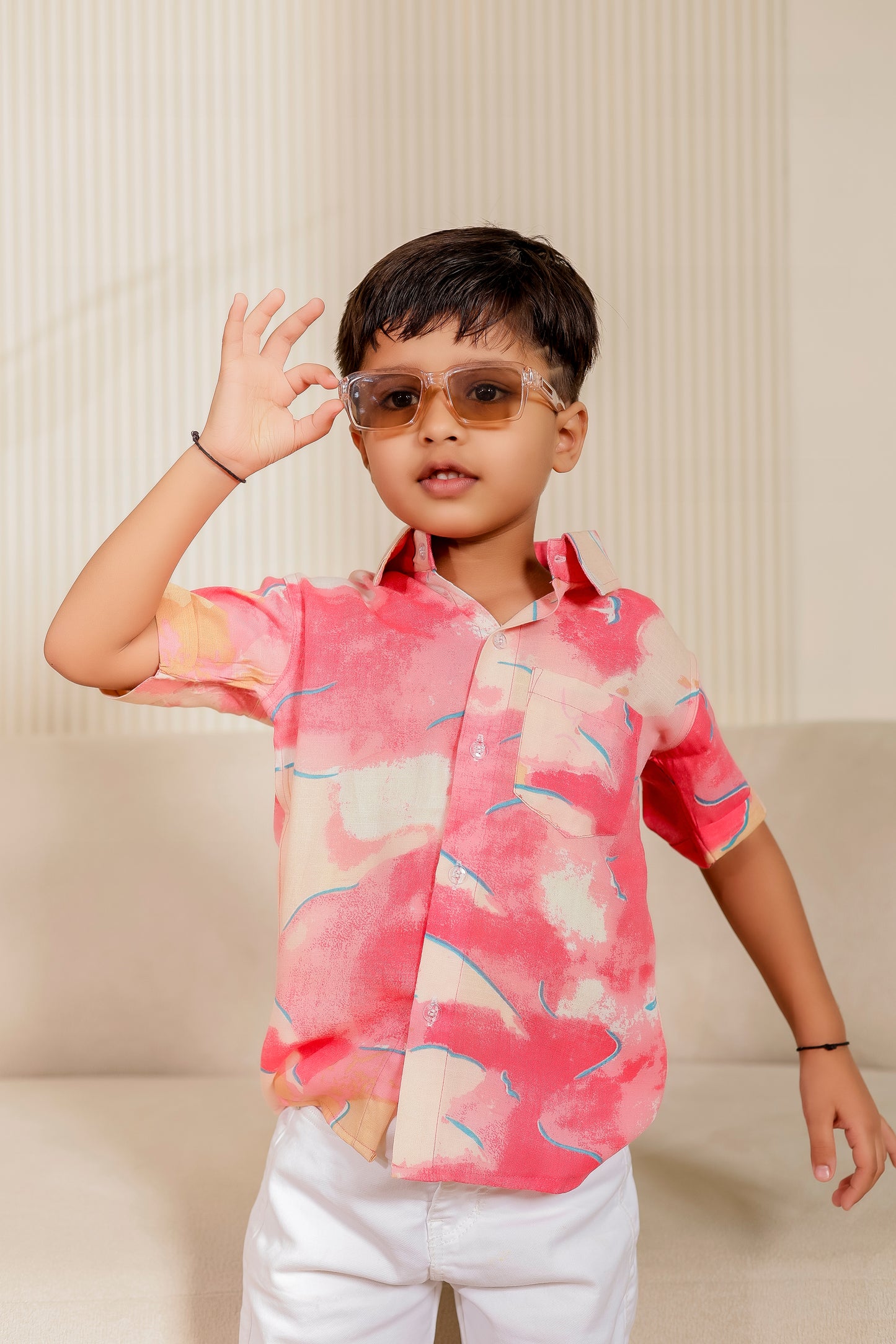 🌸Bubblegum Bliss | Father-Son Matching Shirt Combo
