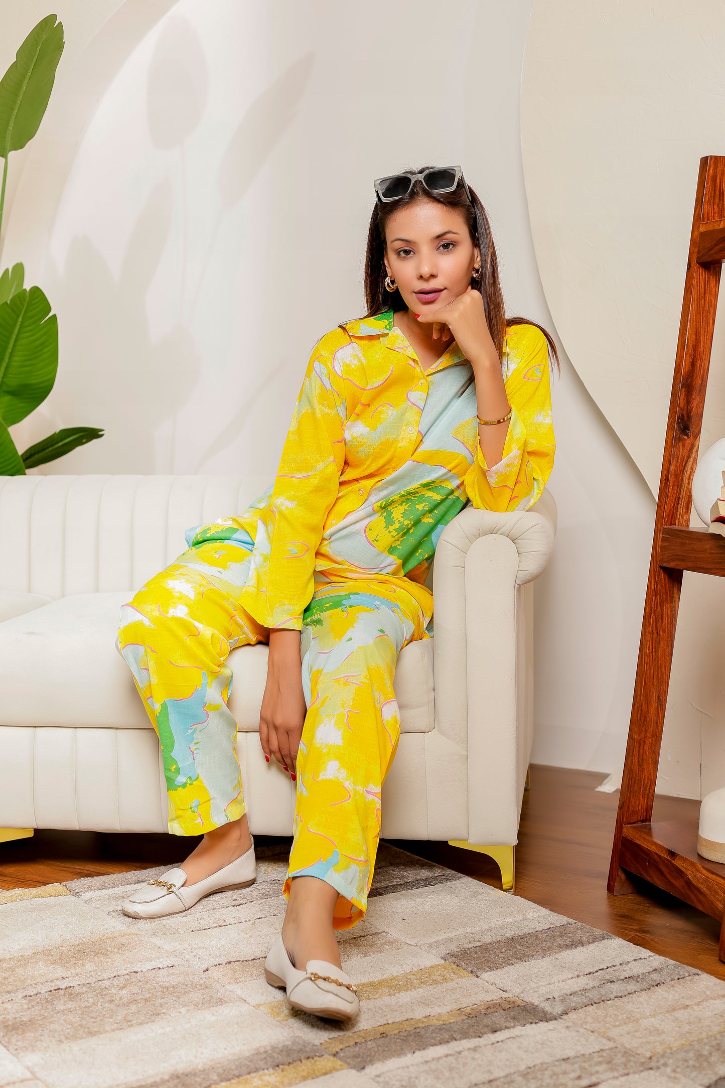 🍋Citrus Bloom | Women Co-ord set