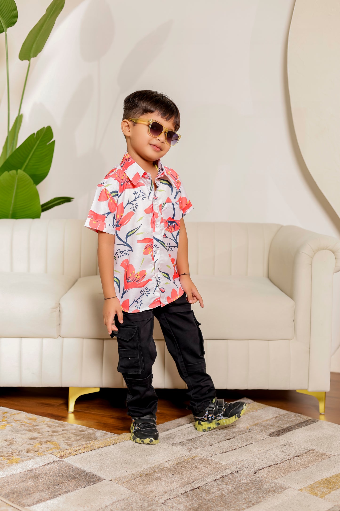 🌼Snow & Saffron |Shirt For Boys