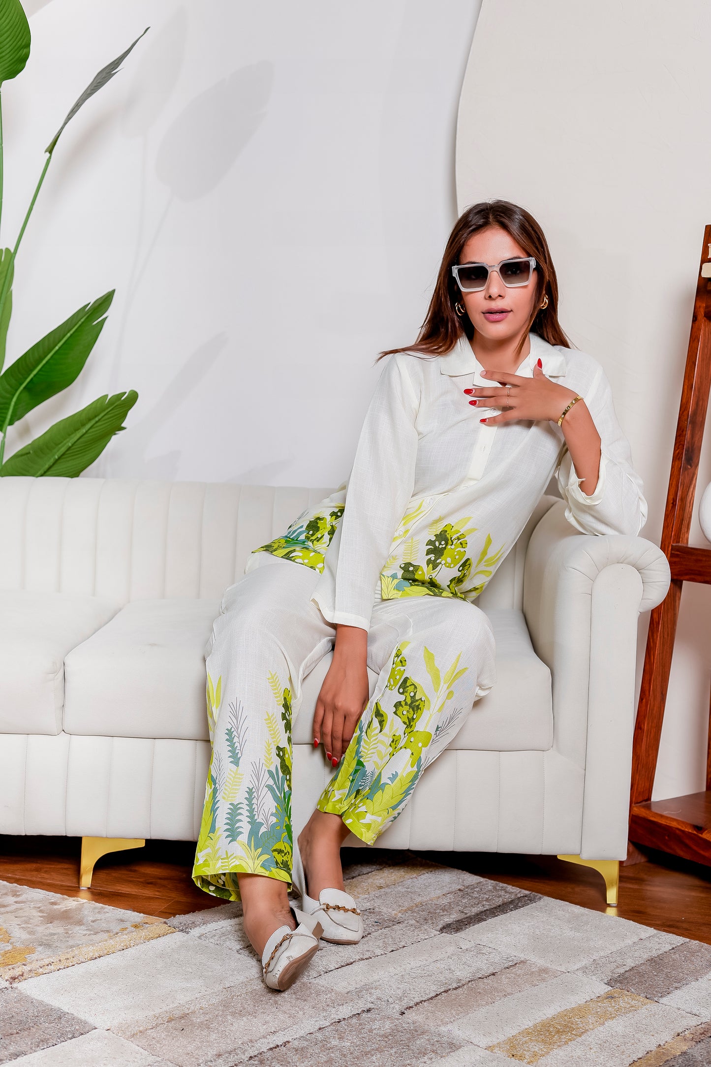 🌿 Verdant Vibe Family Look |Womens Co-ord set