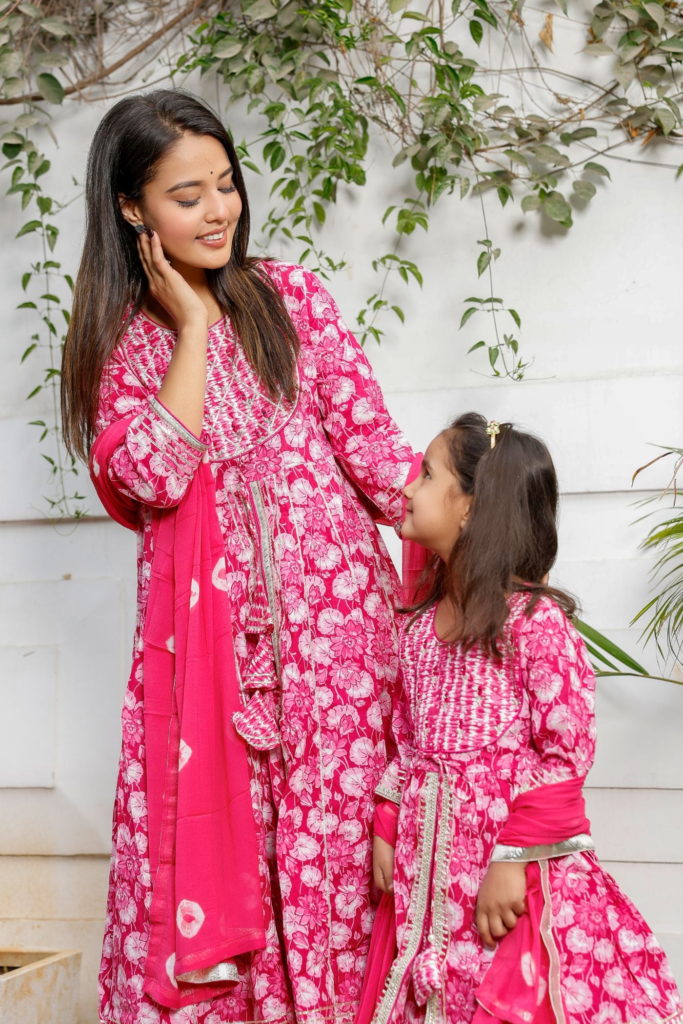 Mother Daughter Sharara Set