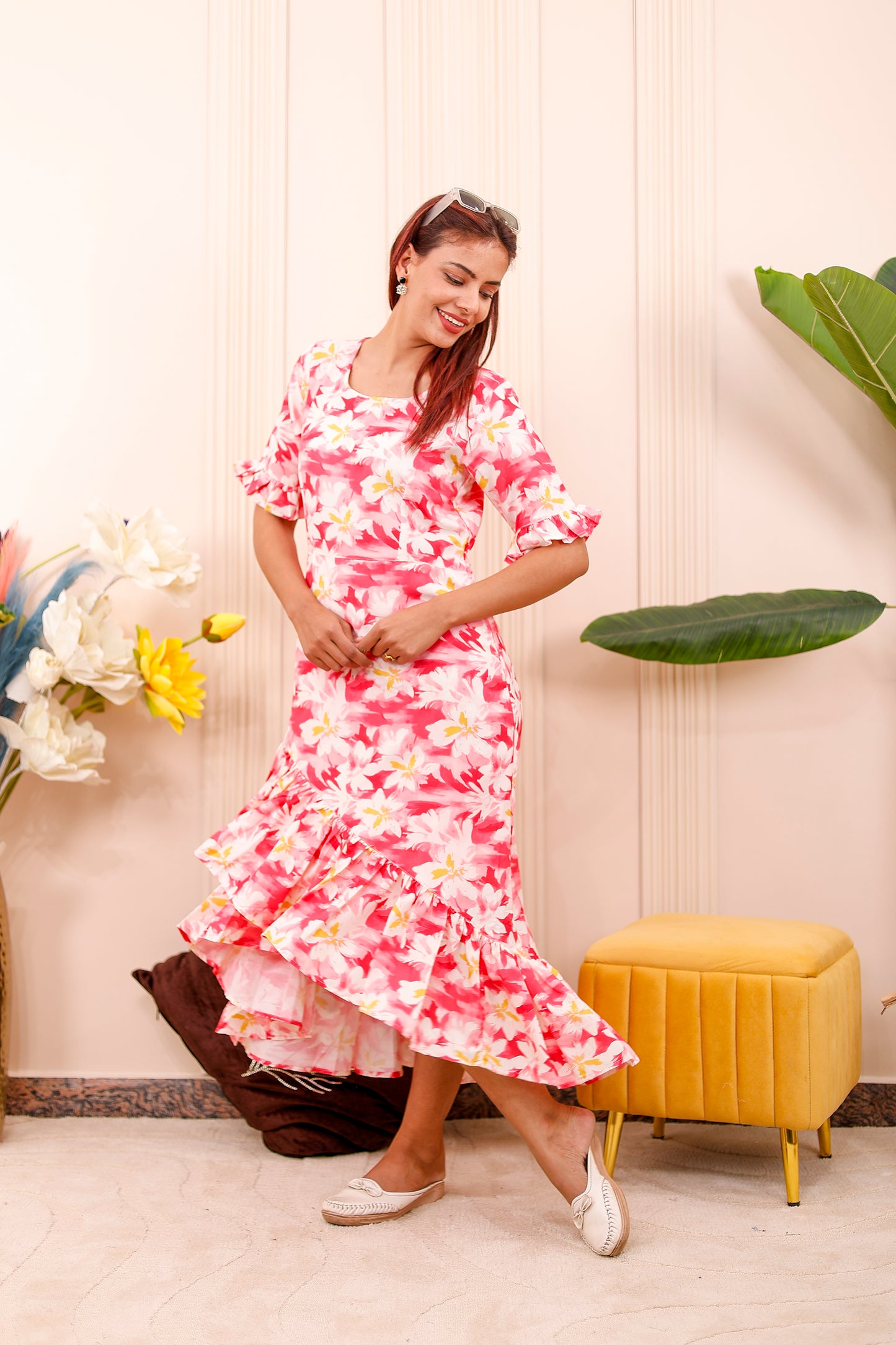 Rosy Bloom | Women Dress