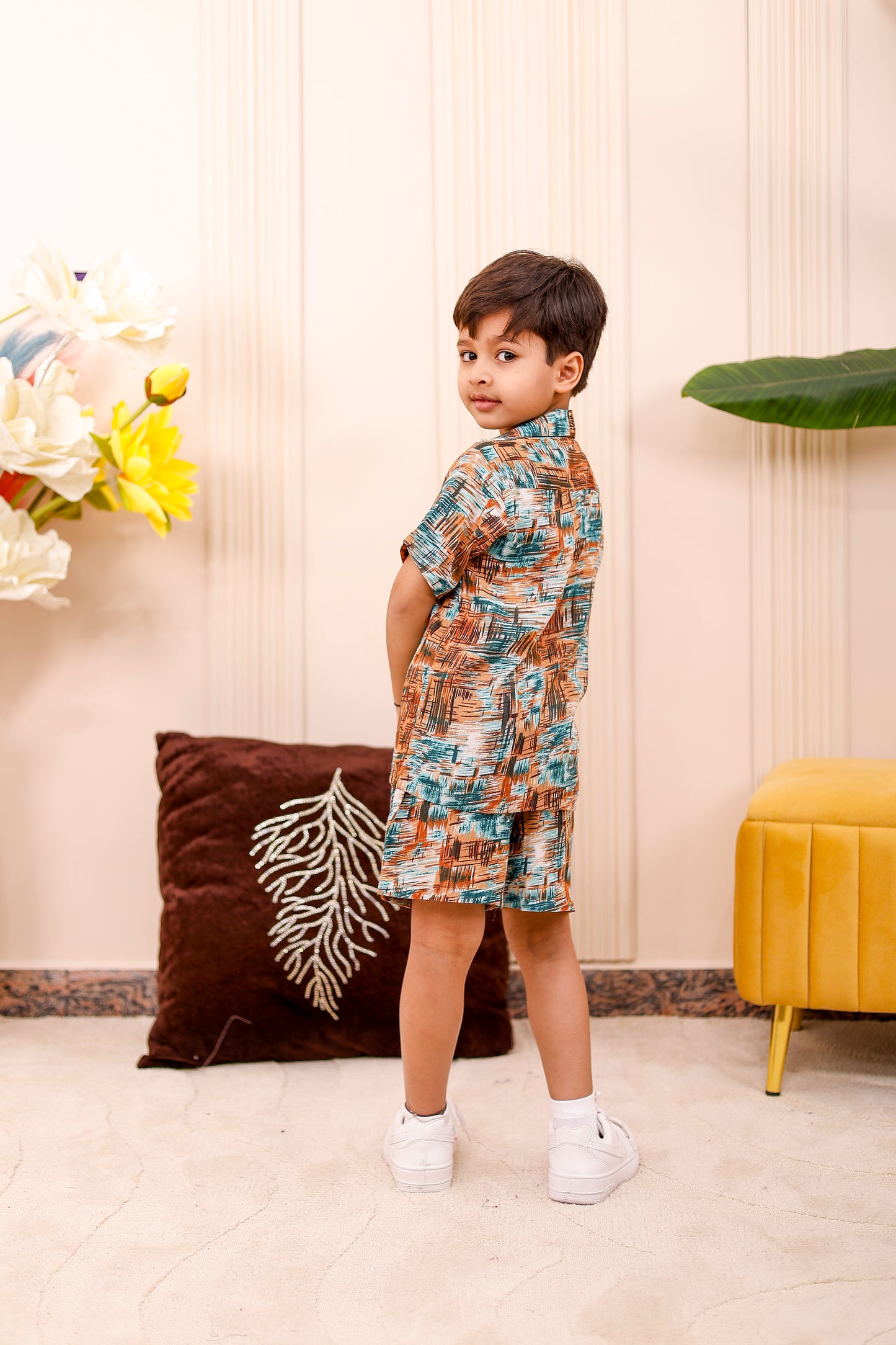 Earth Tone Girls Dress đ