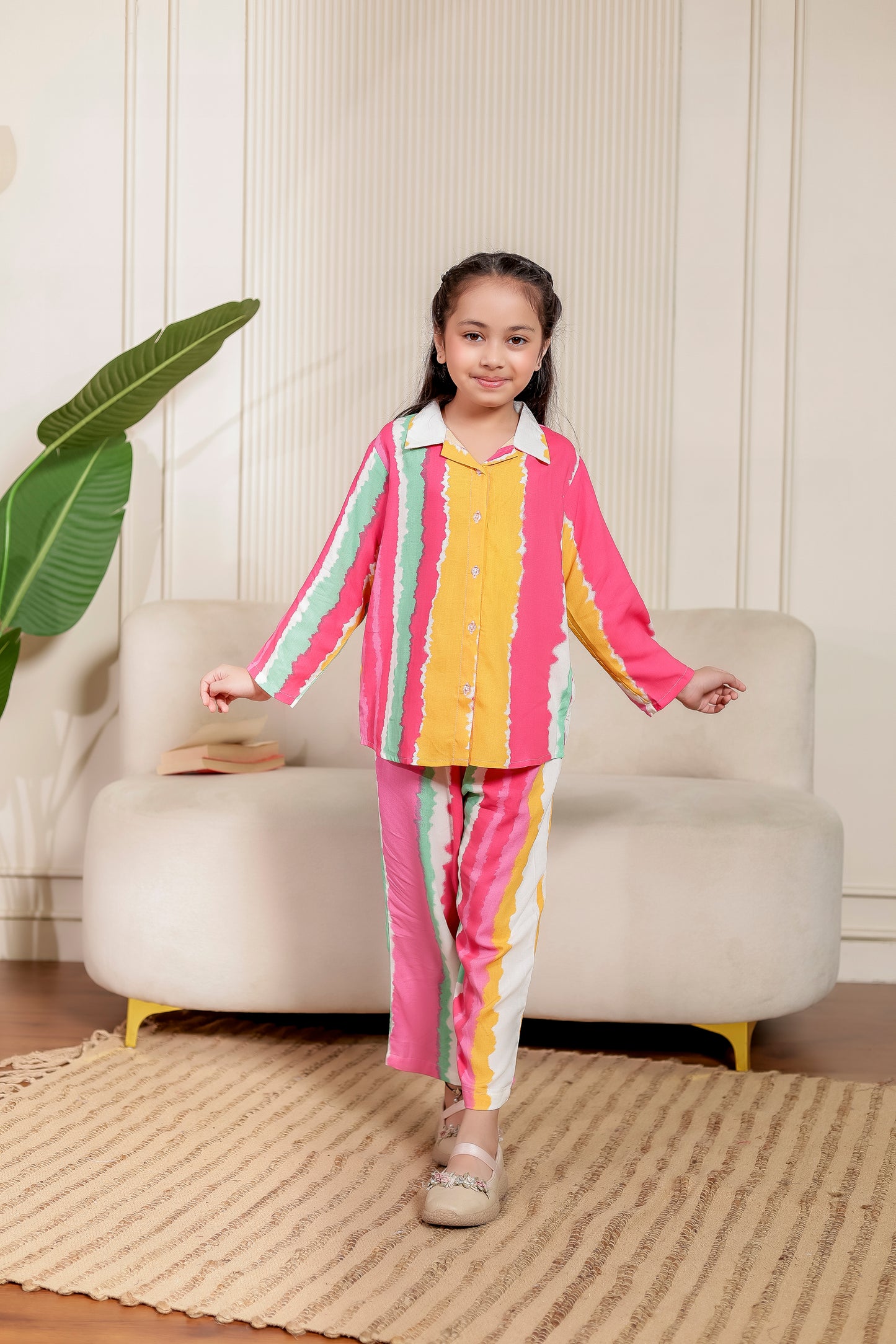 🌈 Color Carnival | kids girls co-ord set
