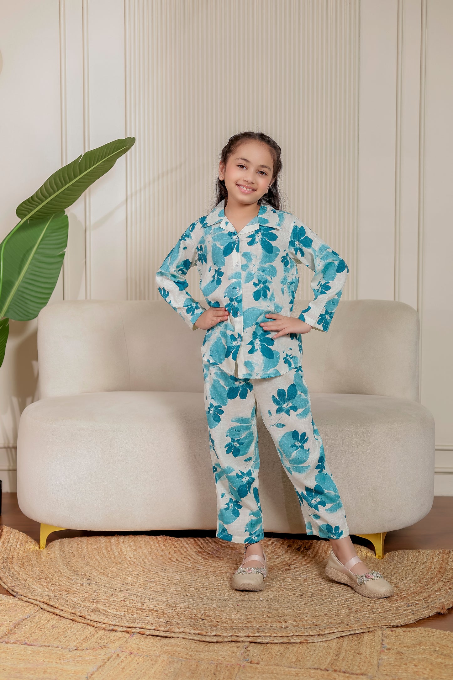 βοΈ Ivory Pankhuri | kids girls co-ord set π¨βπ¨βπ§βπ¦
