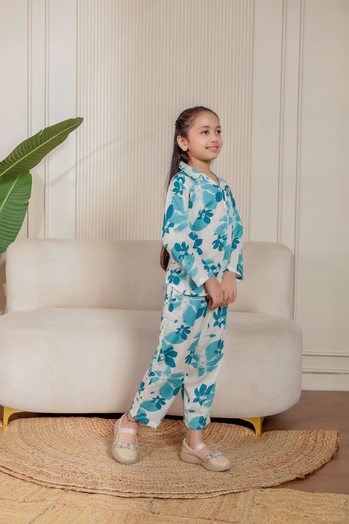 βοΈ Ivory Pankhuri | kids girls co-ord set π¨βπ¨βπ§βπ¦