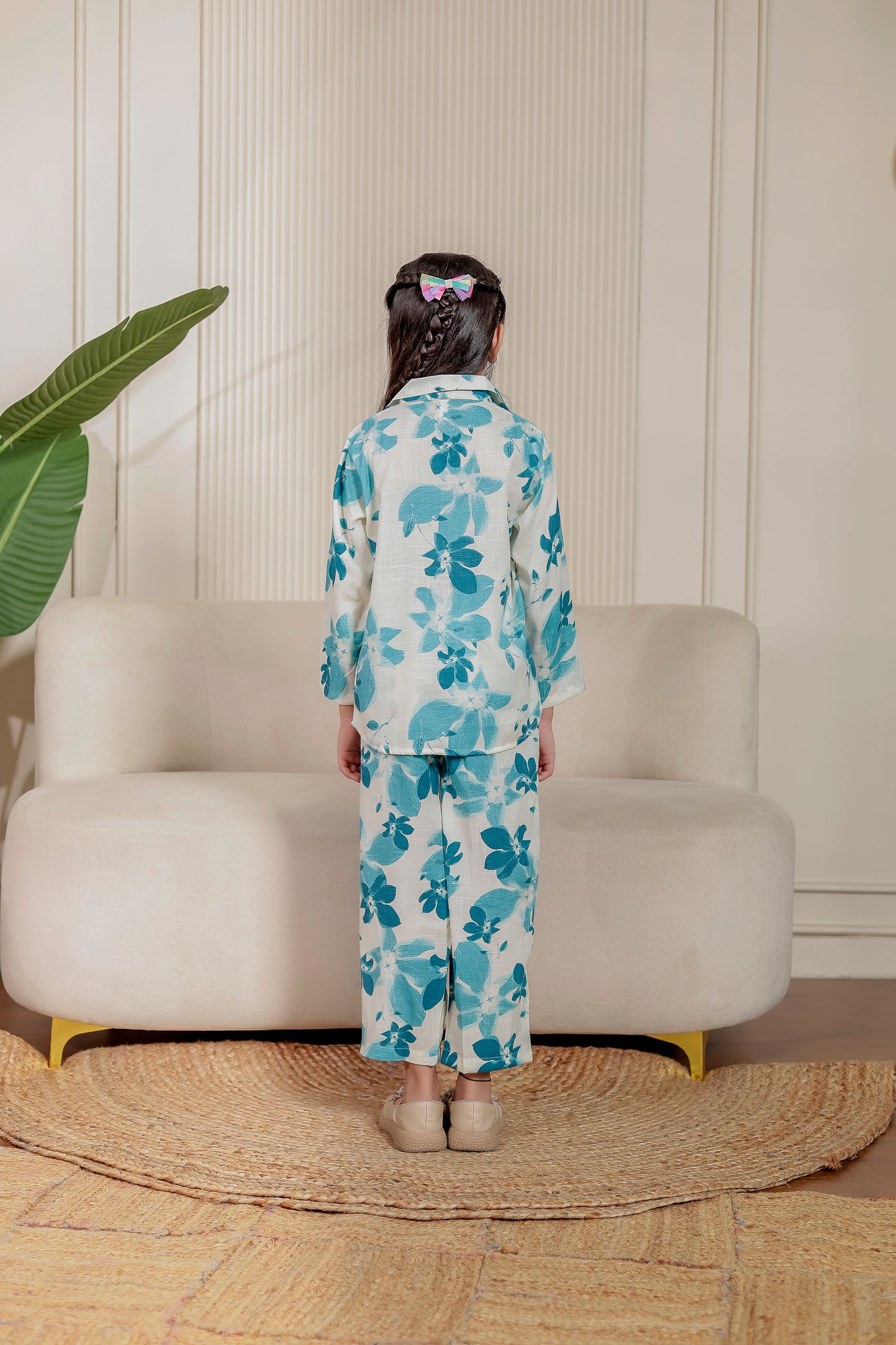 βοΈ Ivory Pankhuri | kids girls co-ord set π¨βπ¨βπ§βπ¦