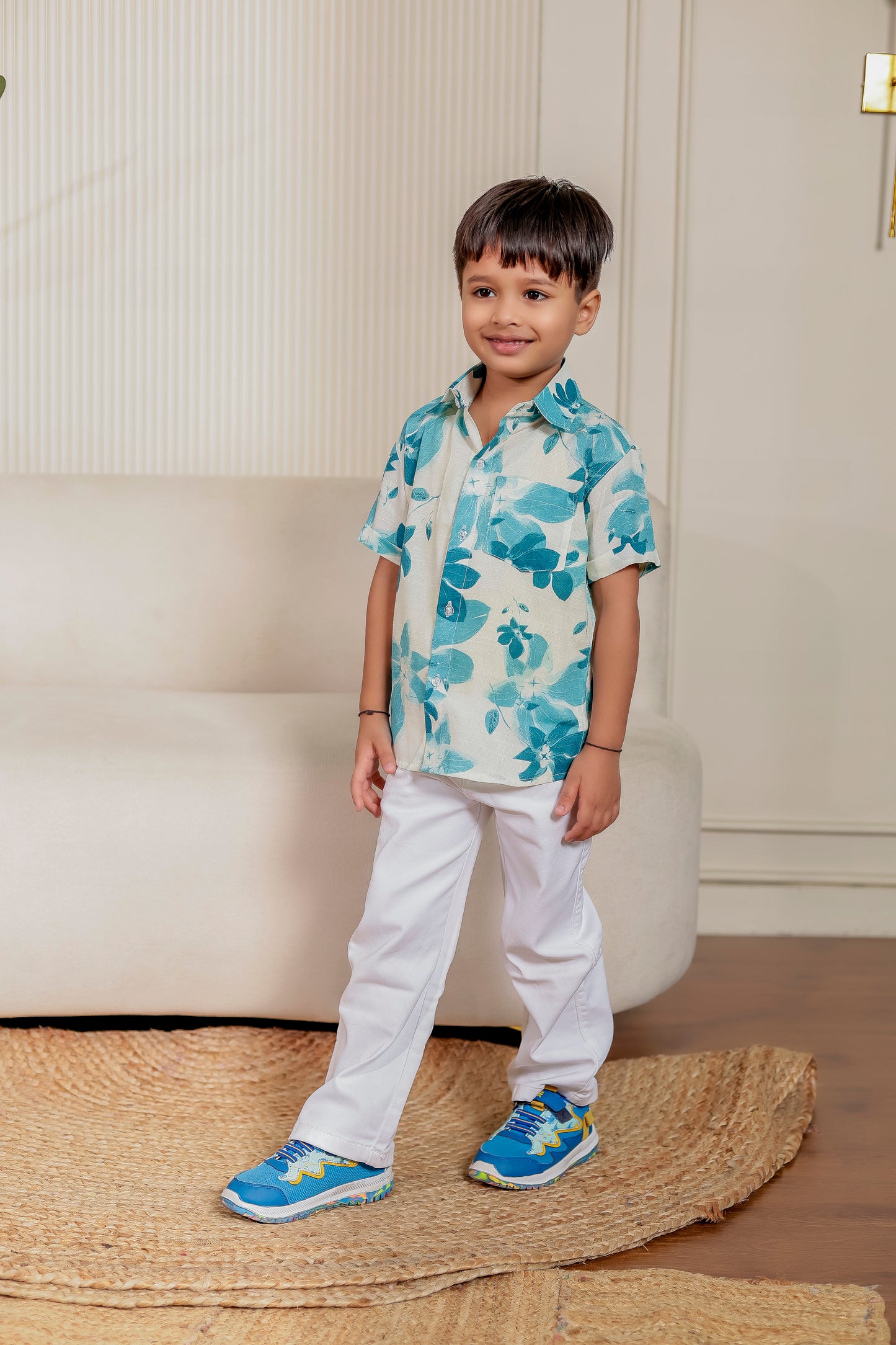 βοΈ Ivory Pankhuri |Shirt For Boys π¨βπ¨βπ§βπ¦