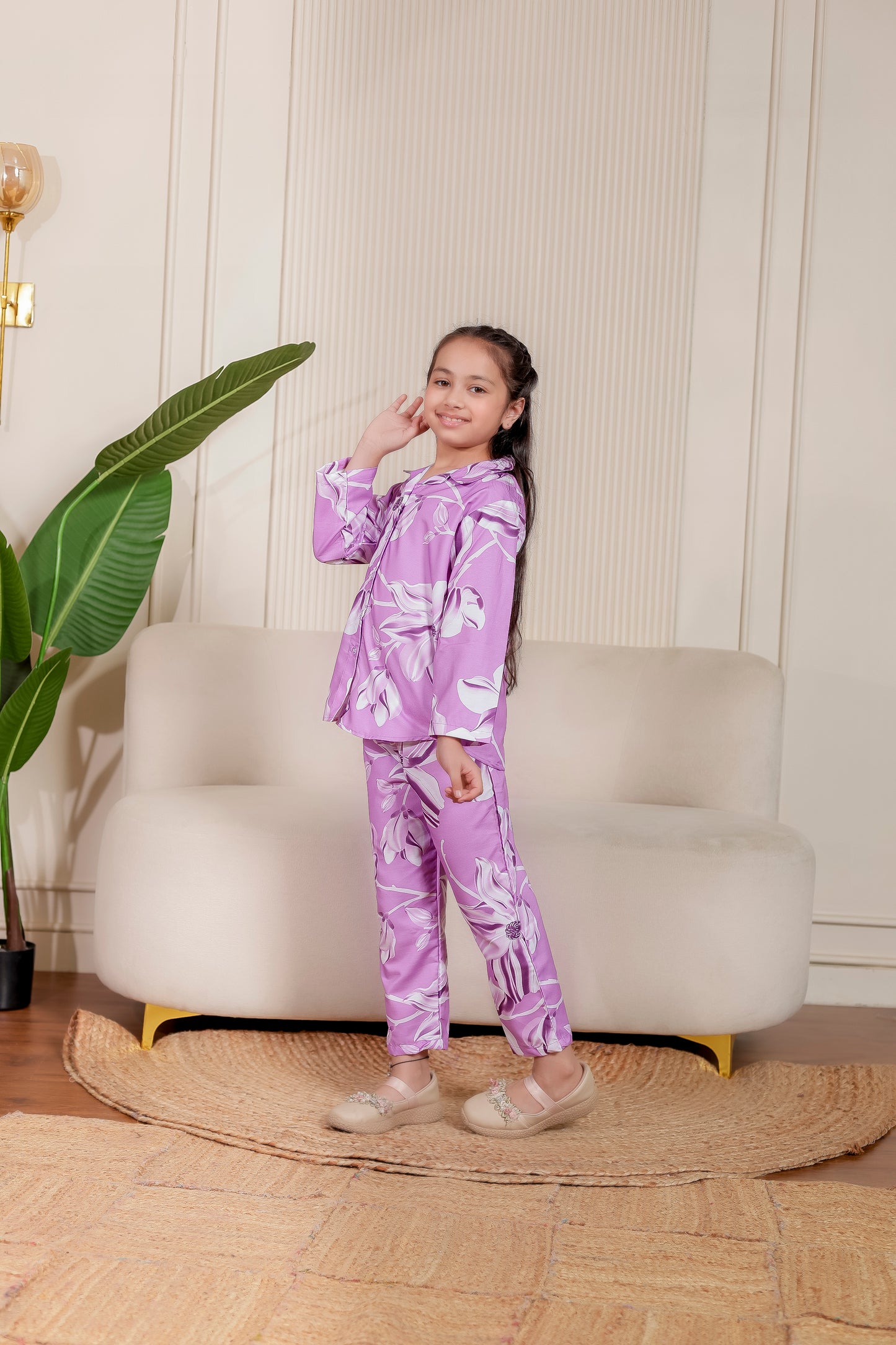 💜 Lilac Legacy | kids girls co-ord set