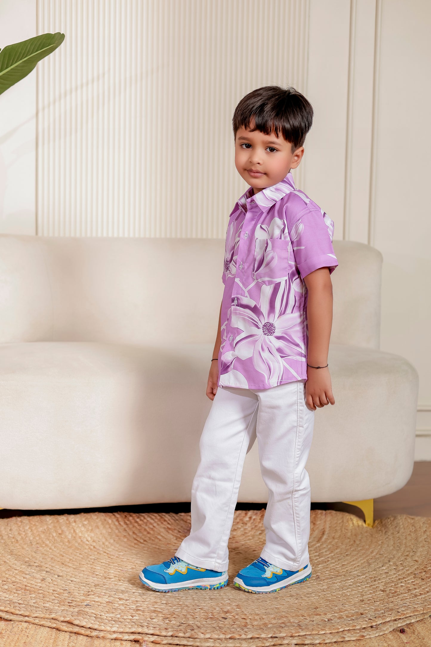 ๐ Lilac Legacy |Shirt For Boys