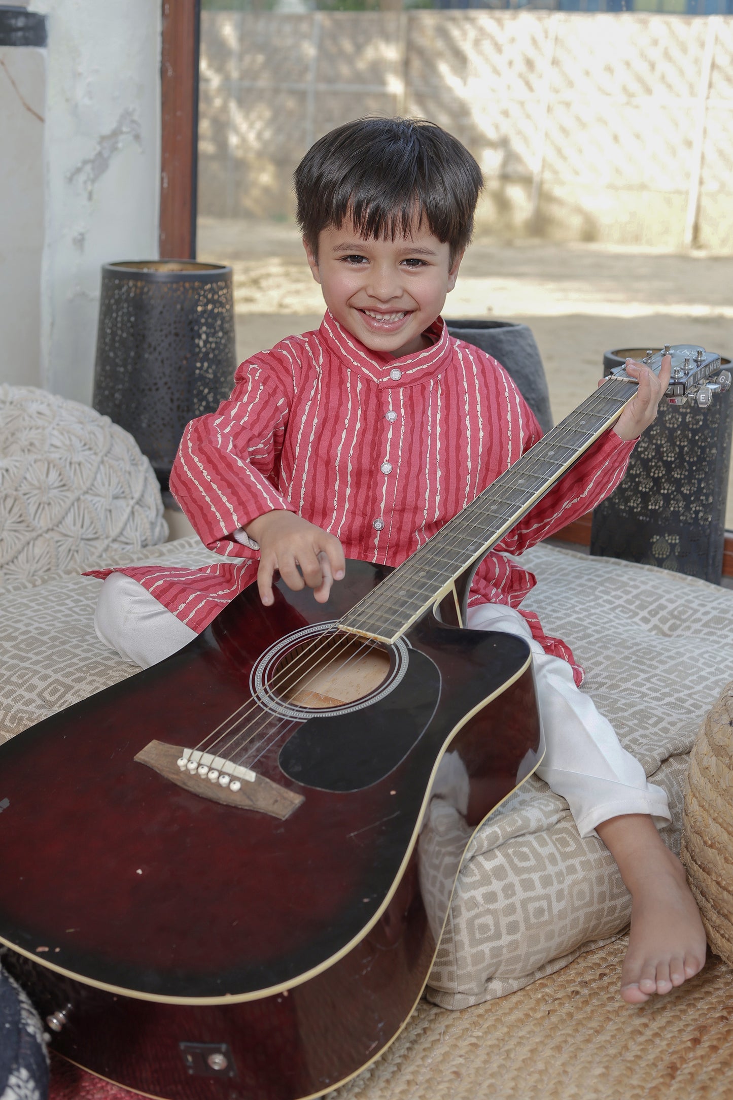 Primium Cotton Kurta Set For Kids