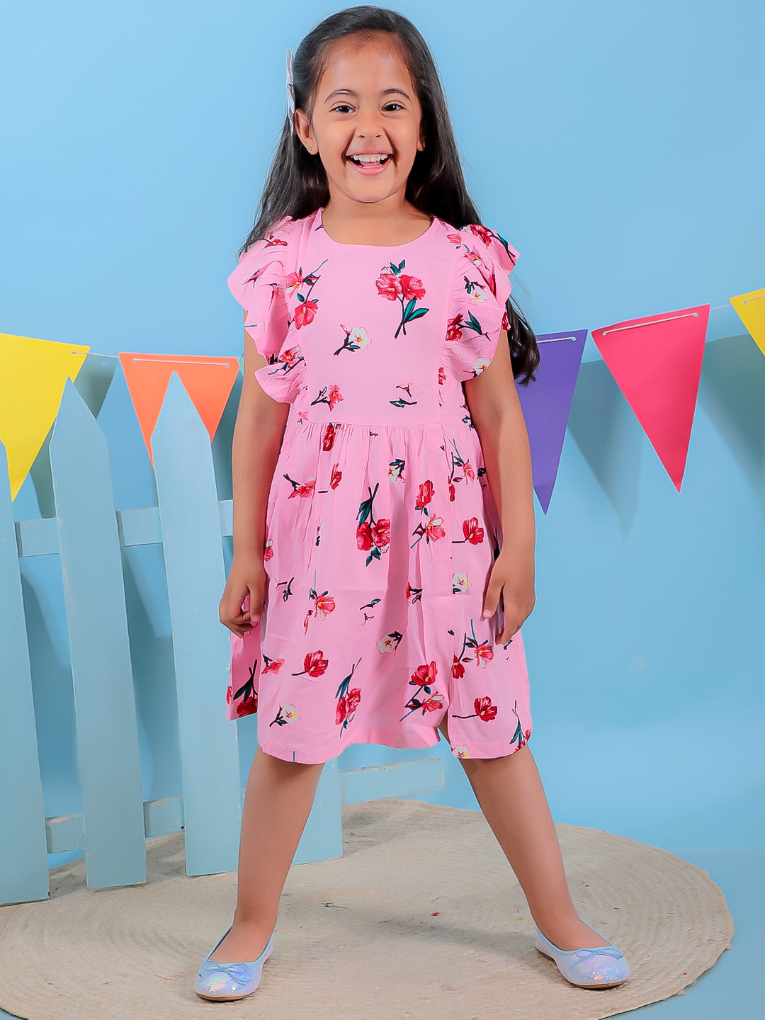 Floral Printed Frock