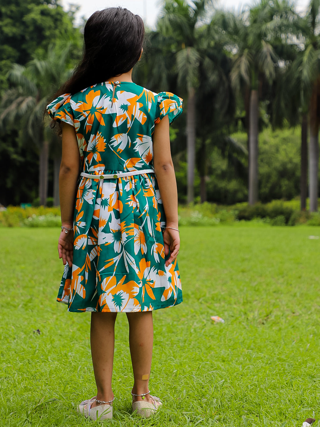 Stuffie Land Printed Flower Dress