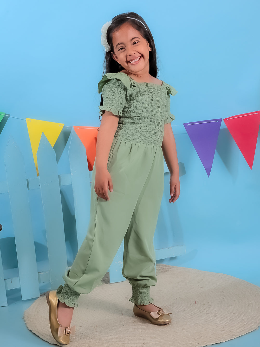 Smoked Jumpsuit for Girls