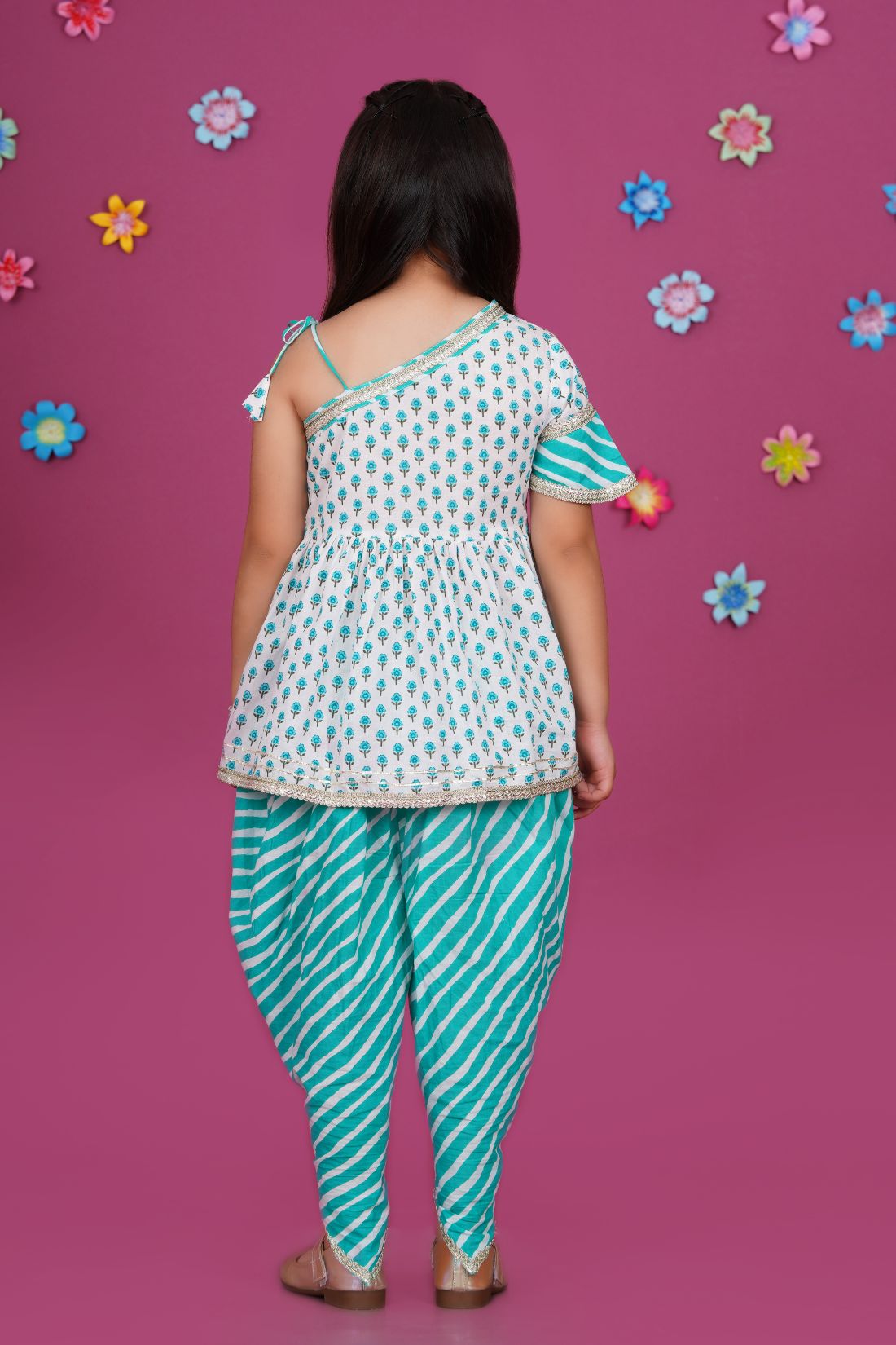 Dhoti Salwar kurta and Duptta set