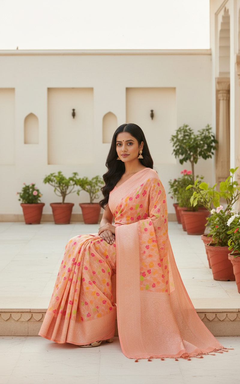 Premium Silk with Intricate Weaves