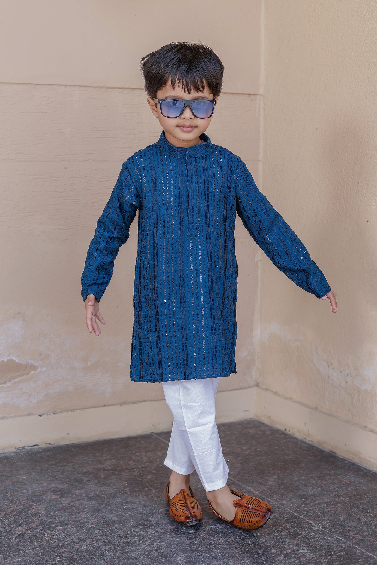 Primium Sifli Kurta Set For Kids