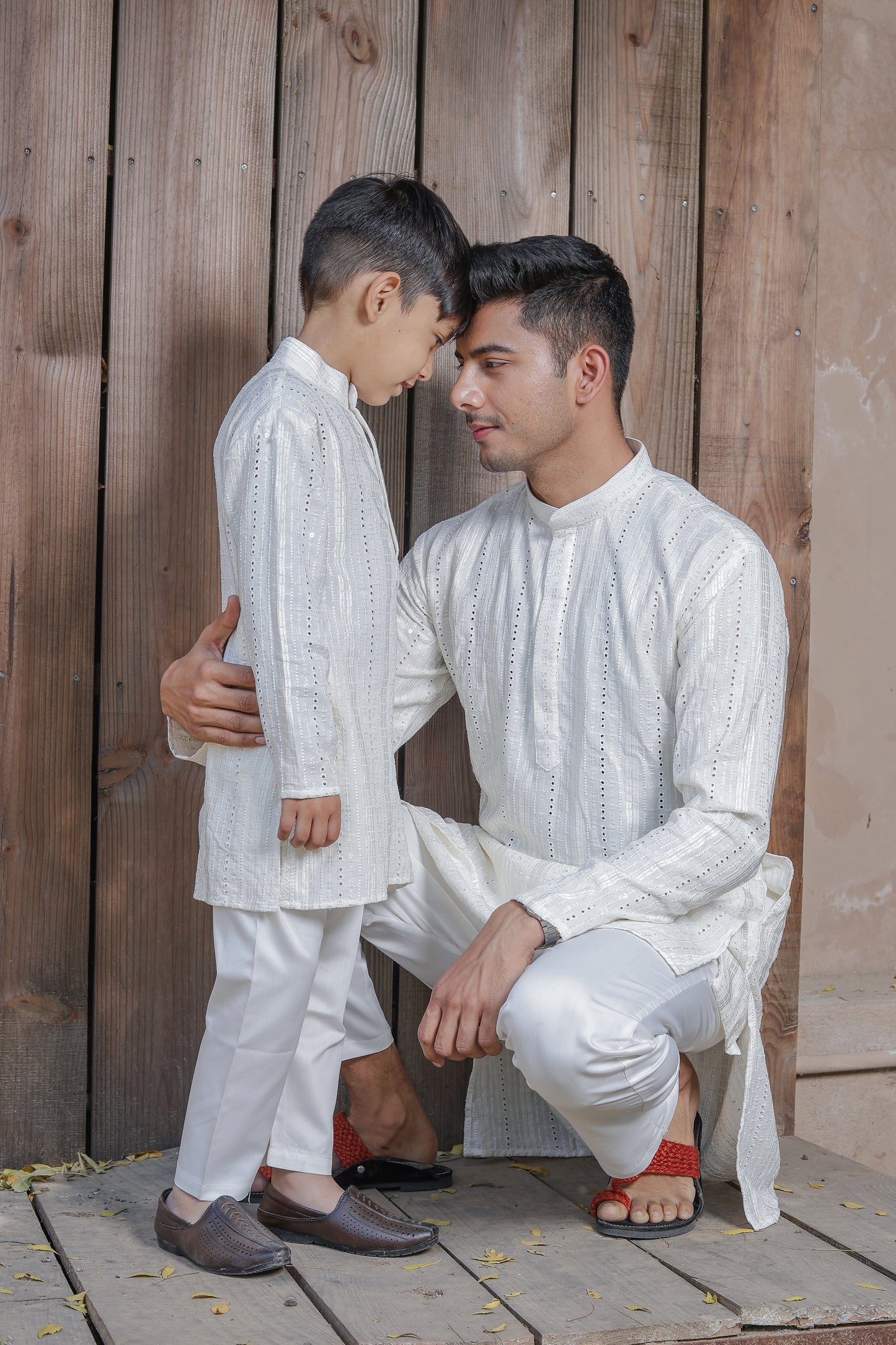 Sifli Son & Father Kurta Pajama Combo set