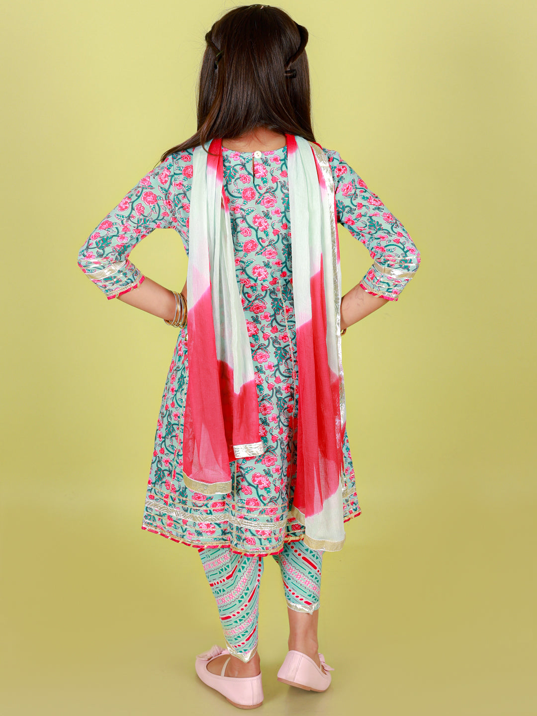 Dhoti Salwar kurta and Duptta set