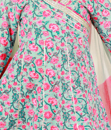 Dhoti Salwar kurta and Duptta set