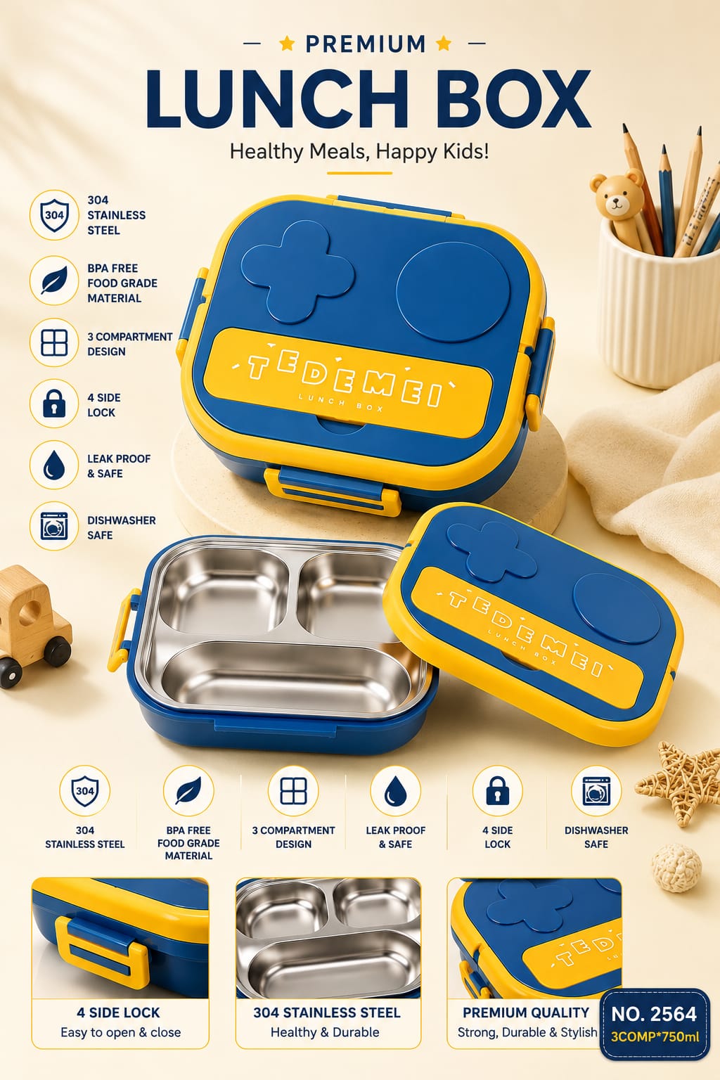 Old School Premium Lunch Box