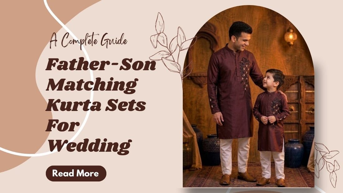 matching father son ethnic wear online