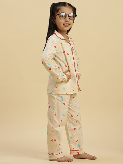 Full sleevee Night Suit for Girls