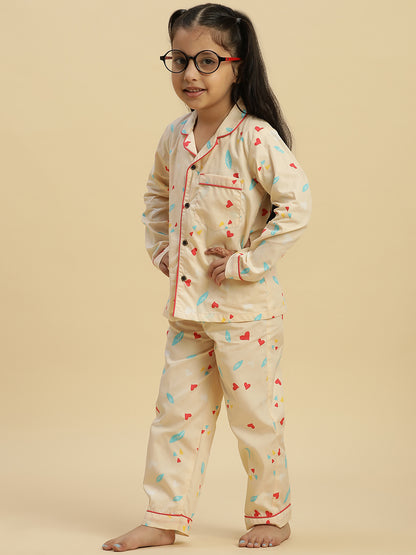 Full sleevee Night Suit for Girls